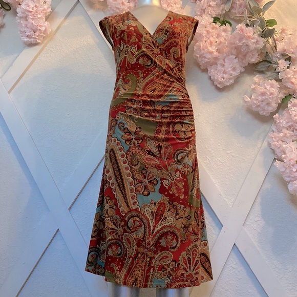 RLX Ralph Lauren Dresses & Skirts - Ralph Lauren paisley dress Sz M